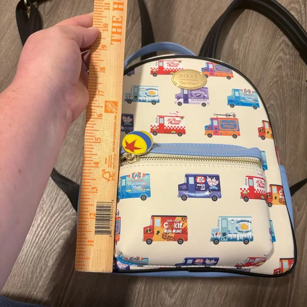 Our Universe Disney Pixar Food Trucks Mini Backpack -Like New BoxLunch Exclusive